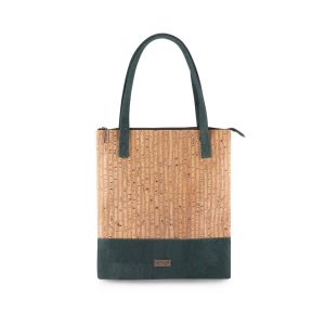 Τσάντα από Vegan φελλό Earth Shopper Bag Natural