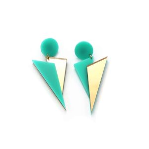 Σκουλαρίκια Plexi glass Mystique