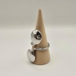 Ατσάλινο Δαχτυλίδι Minimal Duo