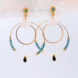 Ατσάλινα Σκουλαρίκια Celestial Hoops