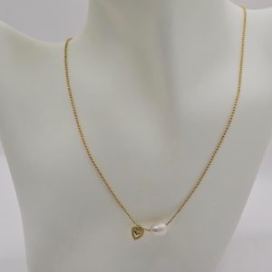 Ατσάλινο Κολιέ Luxe Love