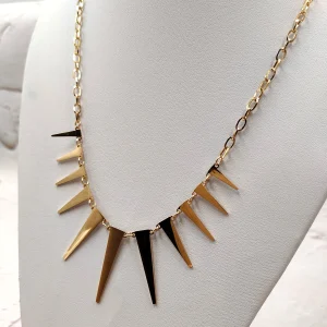 Ατσάλινο Κολιέ Αιχμές