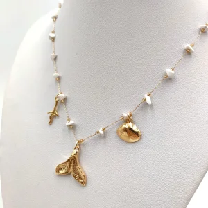 Ατσάλινο Κολιέ Sea Charms