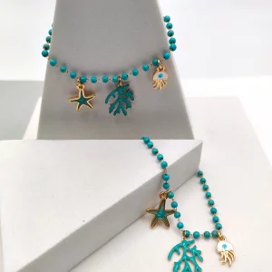 Ατσάλινο Βραχιόλι Sea Charms