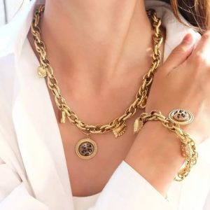Ατσάλινο Βραχιόλι Leopard Charm