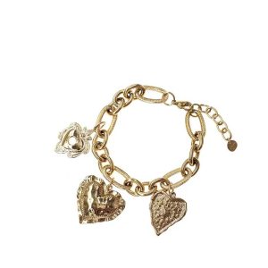 Ατσάλινο Βραχιόλι The Heart Charm