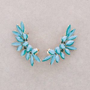 Σκουλαρίκια Γαλάζια Φτερά